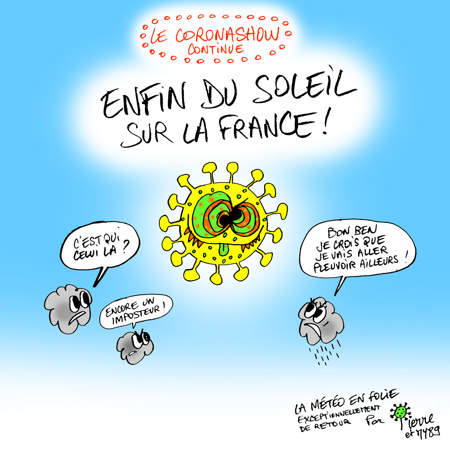 Du soleil sur la France (La Météo en Folie)