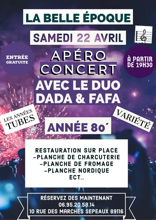 Apero concert La Belle Epoque Sepeaux 22 04 2023.webp