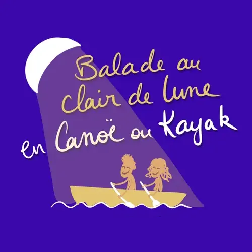 Balade Clair de Lune Canoe Kayak carre.webp