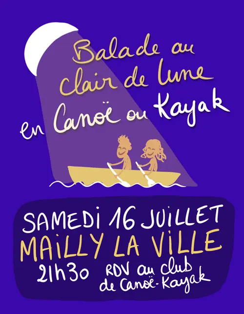 Balade Clair de Lune Canoe Kayak.webp