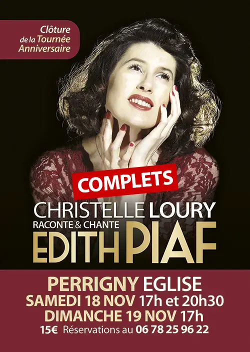 COMPLETS Concert Tournee Anniversaire Christelle Loury Edith Piaf Perrigny 2023.webp