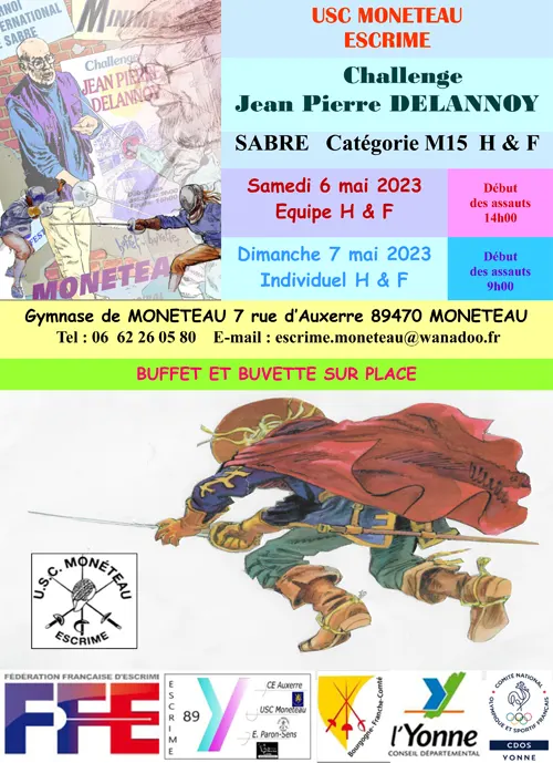 Competition Escrime Sabre Moneteau 6 7mai2023.webp