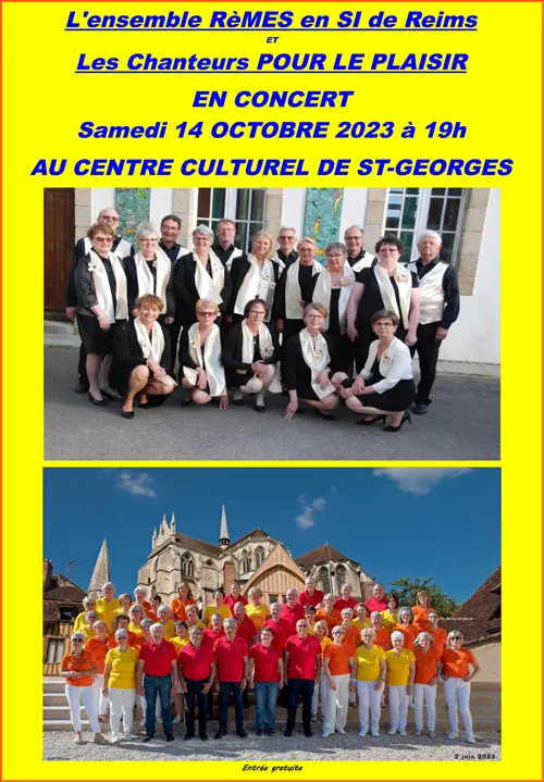 Concert Chanteurs pour le Plaisir St Georges sur Baulche 14 10 2023.webp