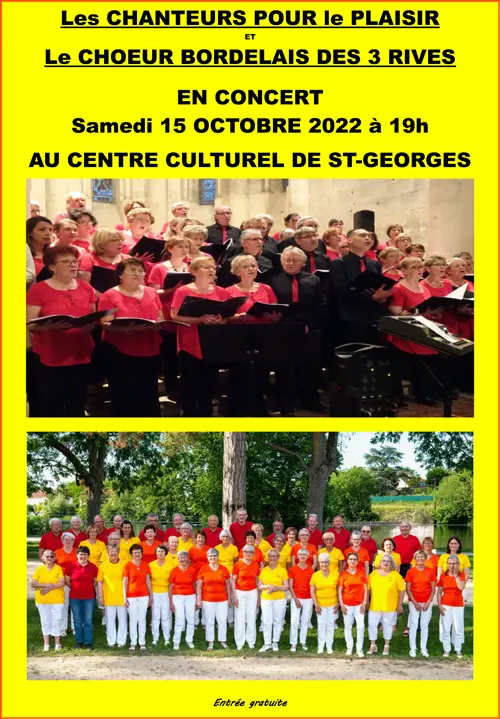 Concert Chorale Pour le Plaisir Saint Georges sur Baulche 15octobre2022 v2.webp