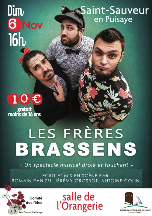 Concert Les Freres Brassens Saint Sauveur en Puisaye 6novembre2022.webp