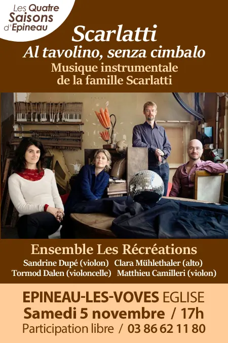 Concert Scarlatti Les Recreations 4 Saisons Epineau les Voves 5novembre2022.webp