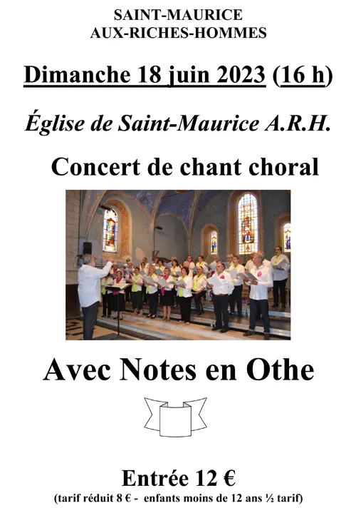 Concert chorale St Maurice aux Riches Hommes 18 06 2023.webp