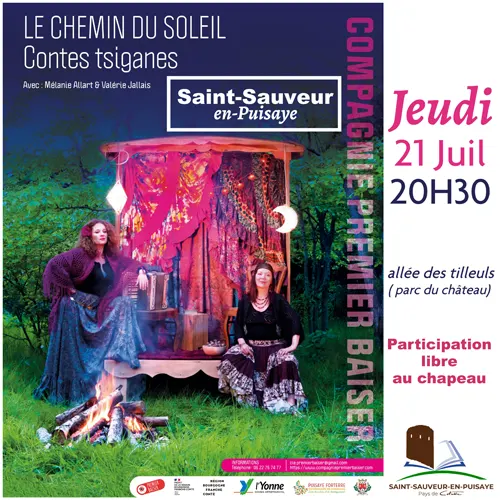 Contes tsiganes Cie Premier baiser Saint Sauveur en Puisaye 21 07 2022.webp