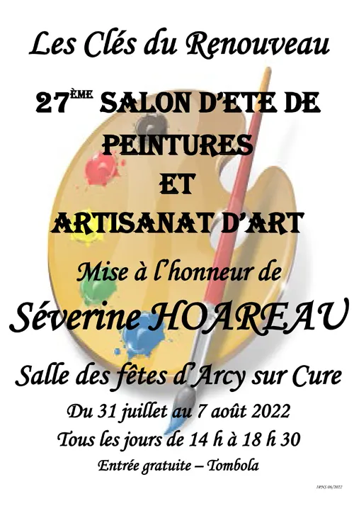 Expo Salon d Ete de Peintures et d Artisanat d art Arcy sur Cure 2022.webp