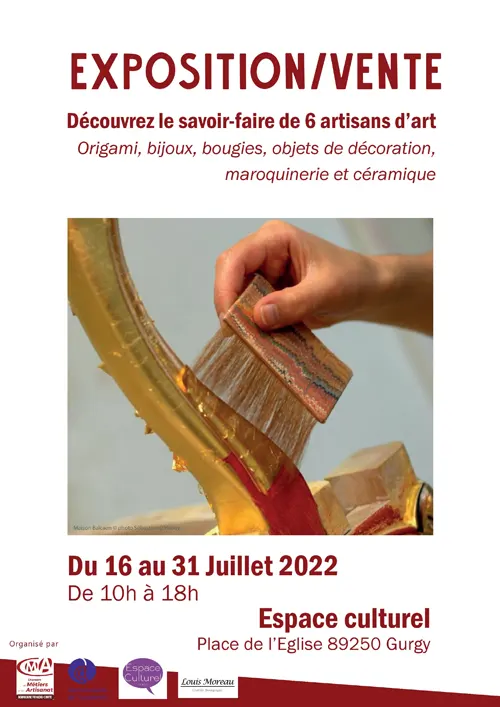 Exposition Artisans d Art Gurgy juillet 2022 v2.webp