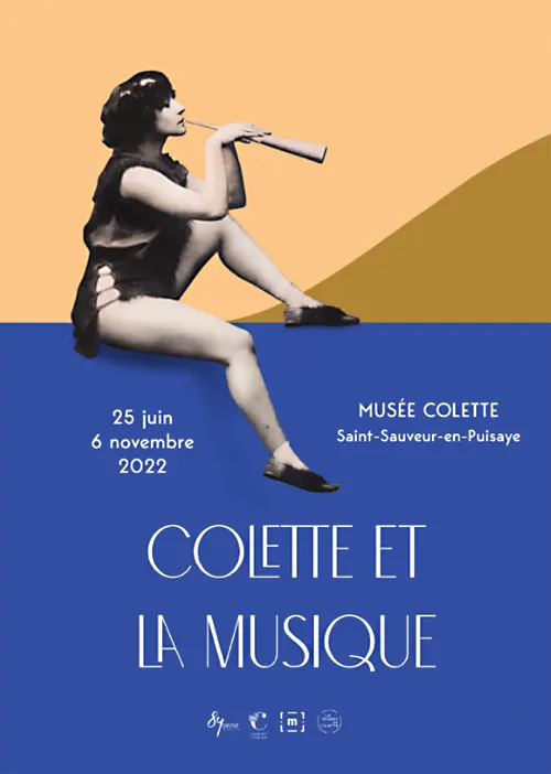 Exposition Colette et la Musique Musee Colette Saint Sauveur en Puisaye 2022 v2.webp