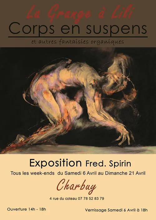 Exposition Fred Spirin La Grange Lili 6 au 21 avril 2024.webp