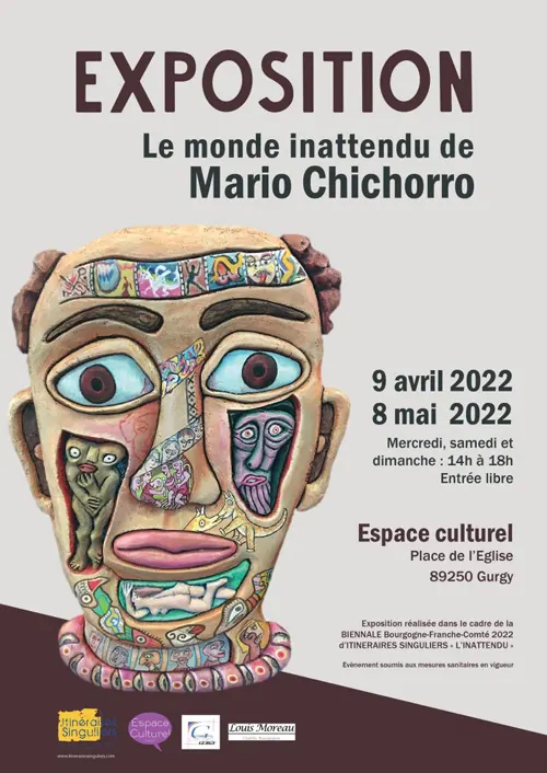 Exposition Mario Chichorro Espace Culturel Gurgy 2022.webp