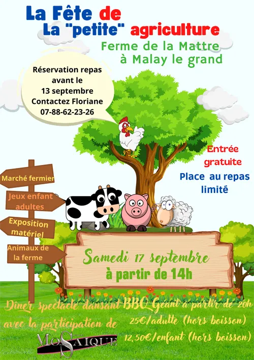 Fete de la petite agriculture La Mattre Malay le Grand 17septembre2022.webp