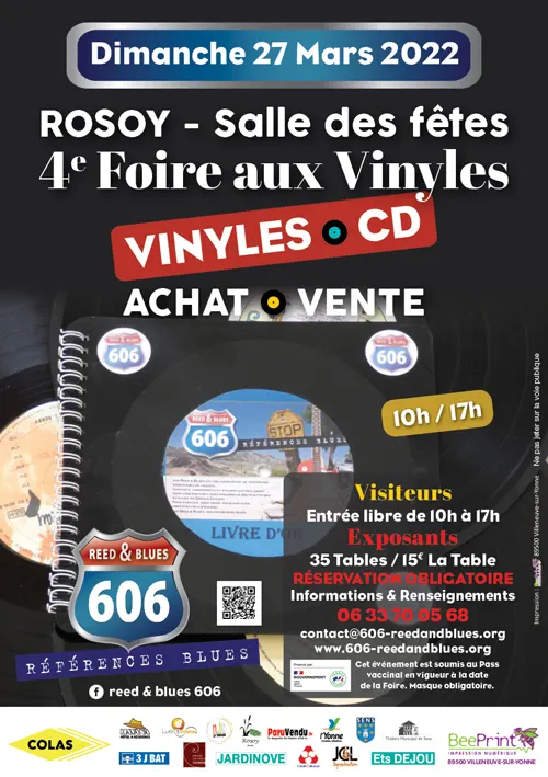 Foire aux Vinyles cd 606 Reed and Blues Rosoy 27 03 2022.webp