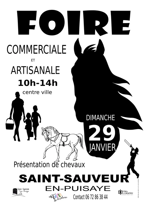 Foire commerciale artisanale Saint Sauveur en Puisaye 29 01 2023.webp