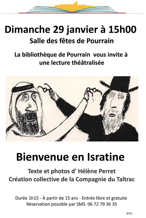 Lecture Theatralisee Bienvenue en Isratine Cie du Taltrac 29 01 2023.webp