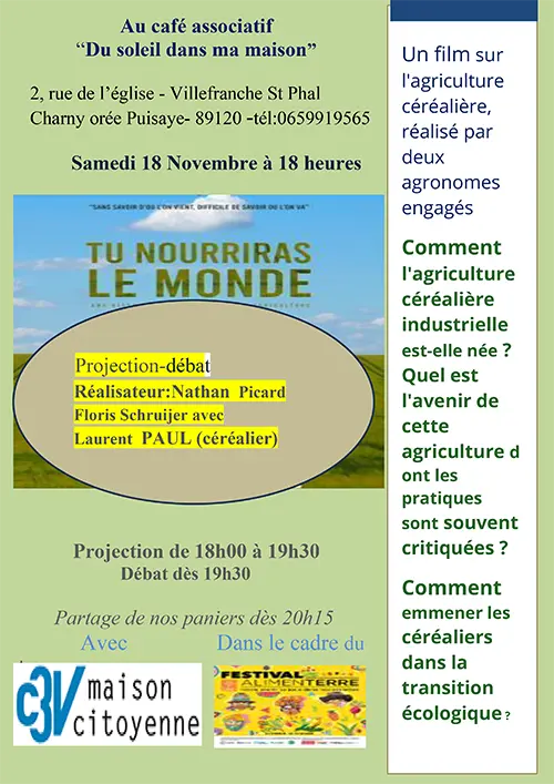 Projection debat Du Soleil dans ma maison Villefranche St Phal 18 11 2023.webp