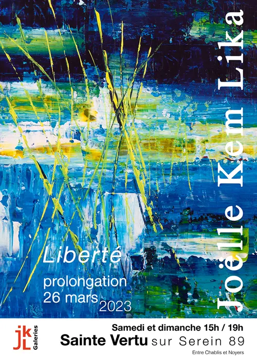 Prolongation Expo Liberte Galerie Joelle Kem Lika Sainte Vertu 6fev2023 26mars2023.webp