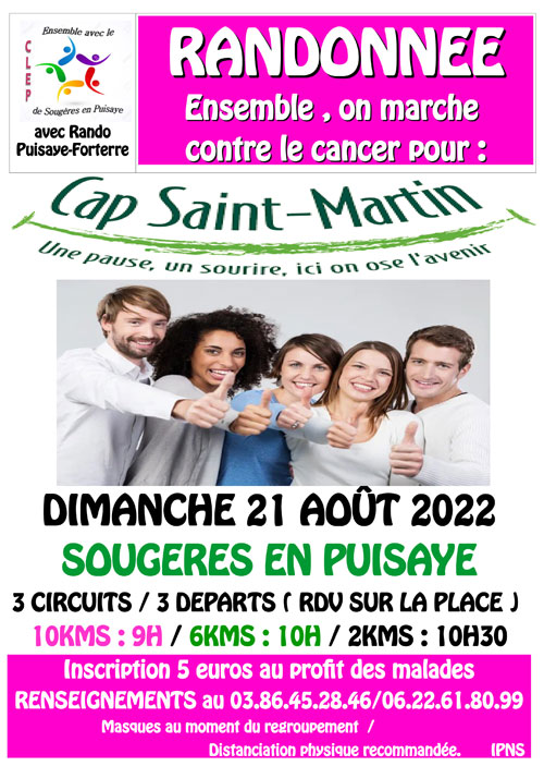 Randonnee marche contre le cancer Cap St Martin Sougeres en Puisaye 21 08 2022.jpg
