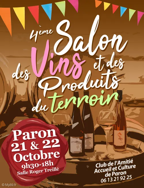 Salon des vins et des produits du terroir Paron octobre 2023 v2.webp