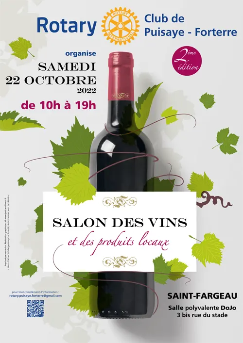 Salon des vins et des produits locaux Saint Fargeau 22octobre2022.webp