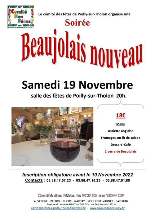 Soiree Beaujolais Nouveau Poilly sur Tholon 19novembre2022.webp
