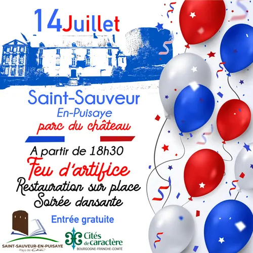 Soiree feu d artifice Saint Sauveur en Puisaye 14juillet2022.webp