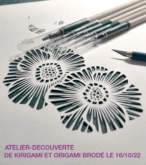 Stage de Kirigami et Origami brode Ocrerie 16oct2022.webp