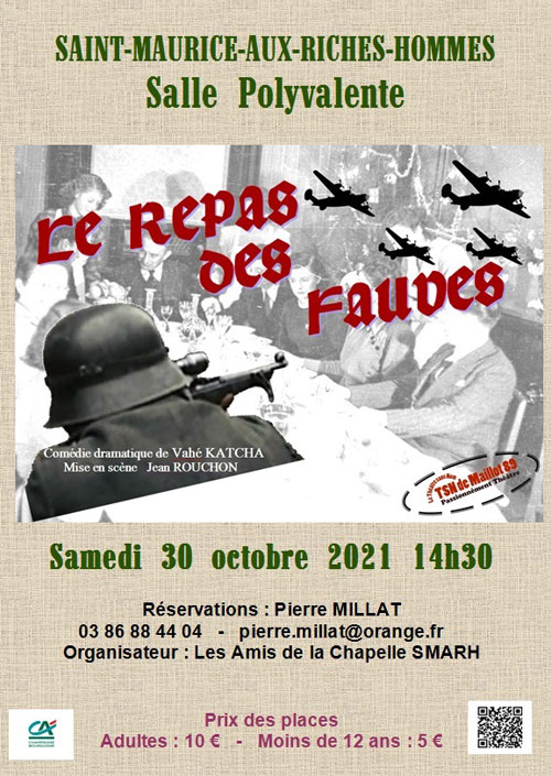 Theatre Sans Nom de Maillot Le Repas des Fauves Saint Maurice aux Riches Hommes 30 10 2021 v3.jpg