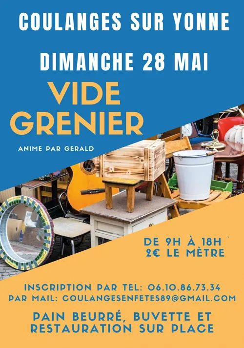 Vide Grenier Coulanges sur Yonne 28 05 2023.webp