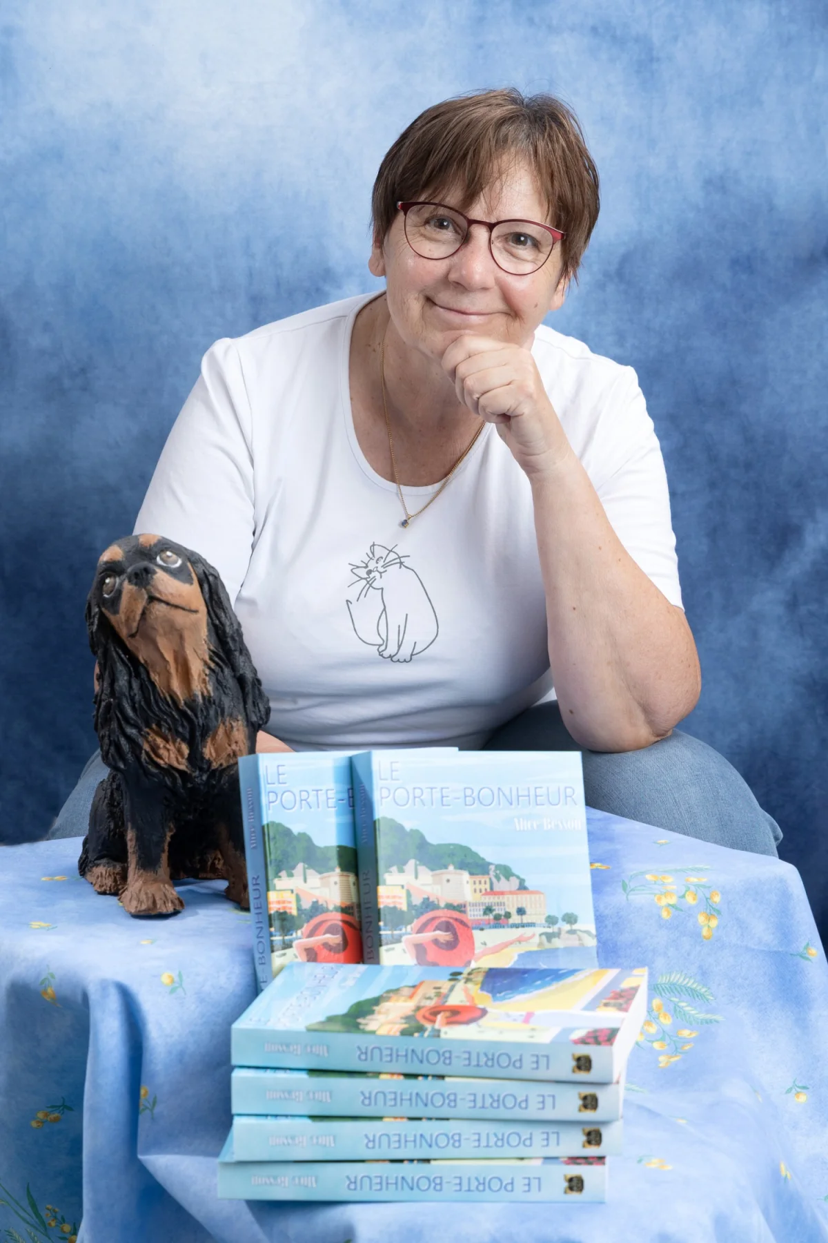 Alice Besson vous présente son nouveau roman : "Le Porte-bonheur" (Et si la vie vous souriait ?) – Auxerre (Espace Culturel Leclerc) (affiche de l’événement)