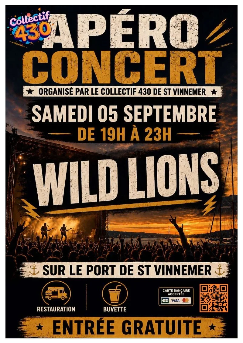 Apéro-concert – Saint-Vinnemer (Rue du Port) (affiche de l’événement)