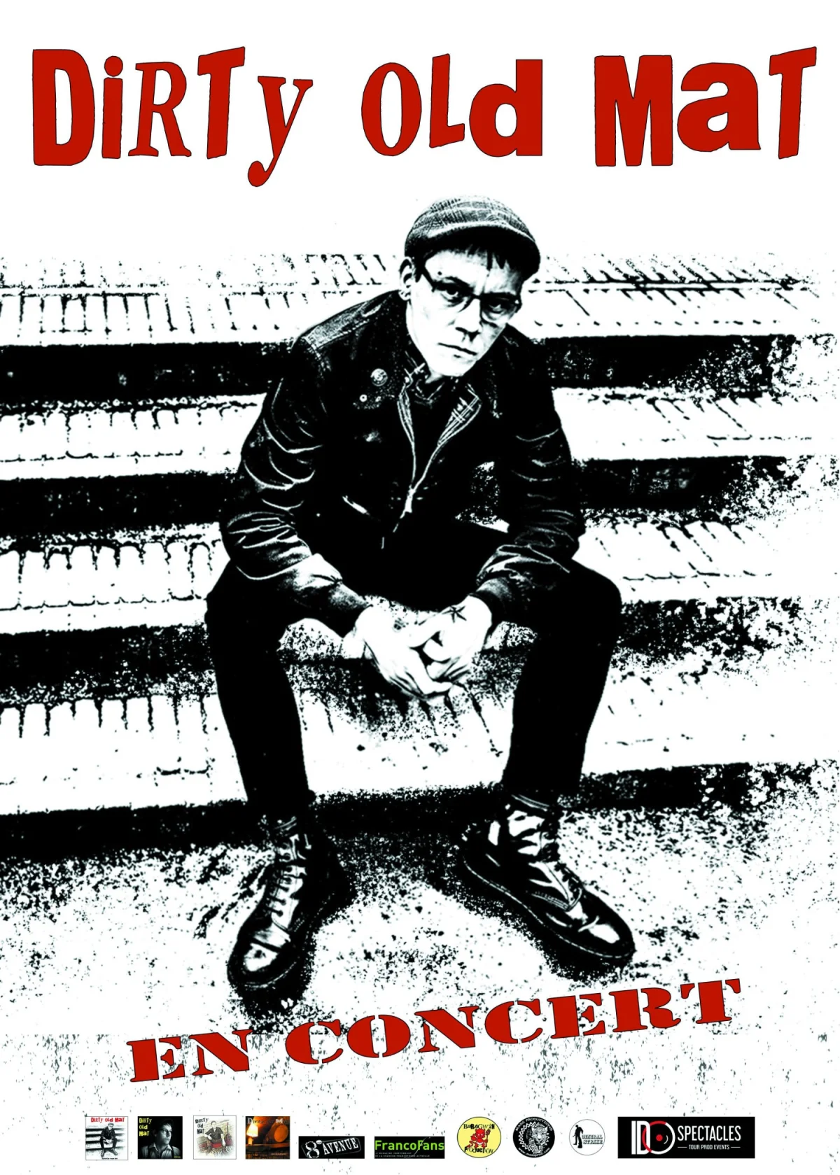 Concert avec Dirty Old Mat (chanson française, punk rock et folk irlandais) – Avallon (Grenier à Sel) (affiche de l’événement)