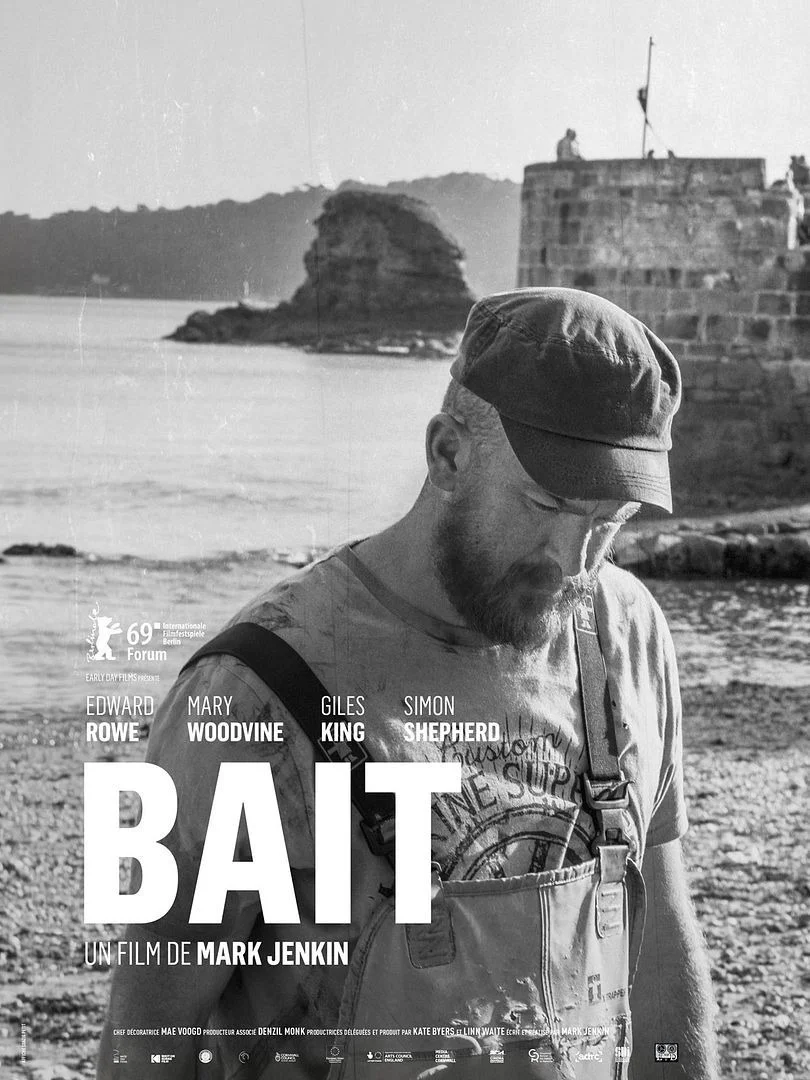 Projection du film "Bait" drame/comédie dramatique de Mark Jenkin en salle le 3 juin 2026 (Tous publics) – Joigny (Cinéma Agnès Varda / Place Cassini) (affiche de l’événement)