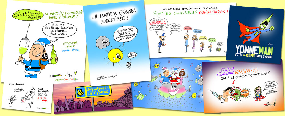 Dessins par Pierre de My89.fr