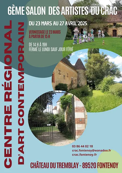 6eme salon des artistes du crac fontenoy 23 mars au 27 avril 2025.webp