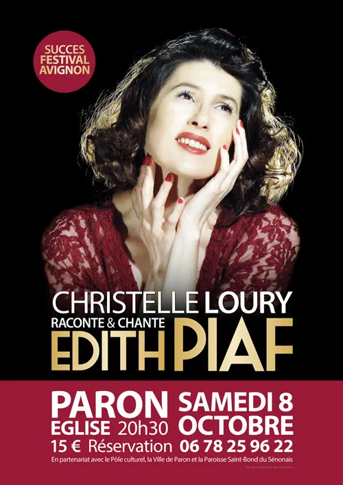 Affiche Christelle Loury Piaf Paron 8oct2022.webp