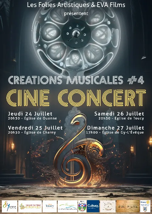 Cine concert Creations musicales Les Folies Artistiques 2025.webp
