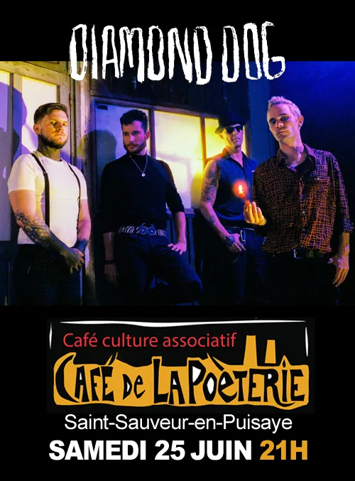 Concert Diamond Dog Cafe de la Poeterie Saint Sauveur en Puisaye 25 06 2022.webp
