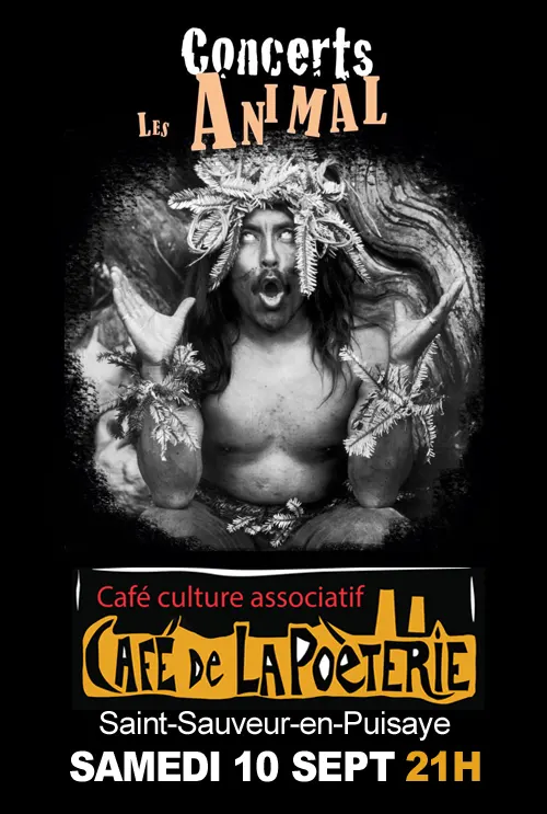 Concert Les Animal Cafe de la Poeterie Saint Sauveur en Puisaye 10 09 2022.webp