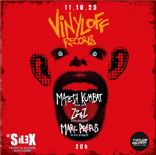 Soirée label Vinyloff Records au Silex – Auxerre (Le Silex) (affiche de l’événement)
