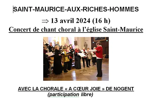 Concert chorale St Maurice aux Riches Hommes 13 04 2024.webp
