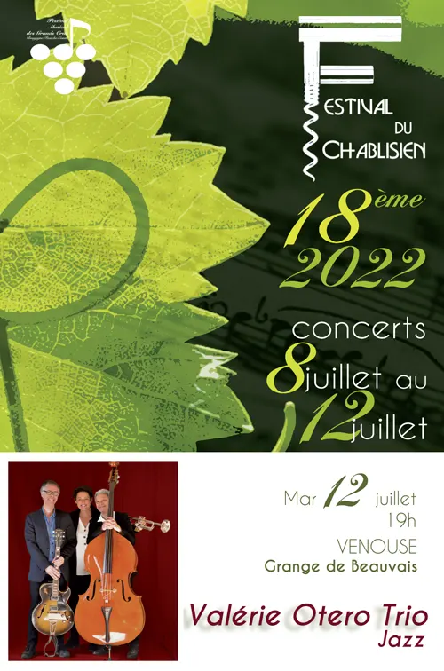 Concert jazz Valerie Otero Trio Festival du Chablisien Venouse 12 07 2022.webp