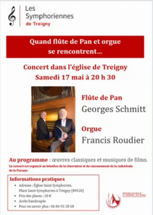 Concert quand flute de pan et orgue se rencontrent Treigny 17 05 2025.webp