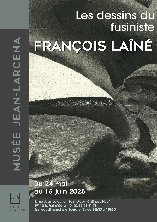 Expo Francois Laine St Aubin Chateau Neuf 24 mai au 15 juin 2025.webp