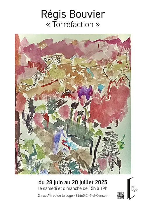 Expo Regis Bouvier Chatel Censoir 28 juin au 20 juillet 2025.webp