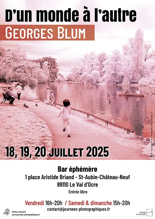 Exposition Georges Blum St Aubin Chateau Neuf 18 au 20 juillet 2025.webp