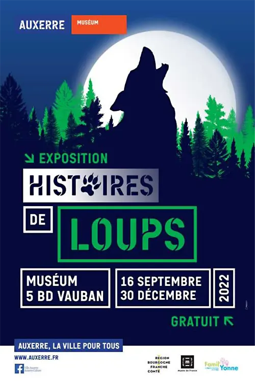 Exposition Histoire de loups Museum Auxerre 16sept 30dec2022.webp