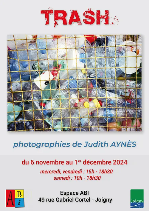 Exposition Trash Judith Aynes ABI Joigny 6 nov au 1er dec 2024.webp